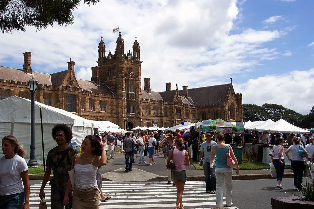 Orientation Week at the University of Sydney, organised by the University of Sydney Union.