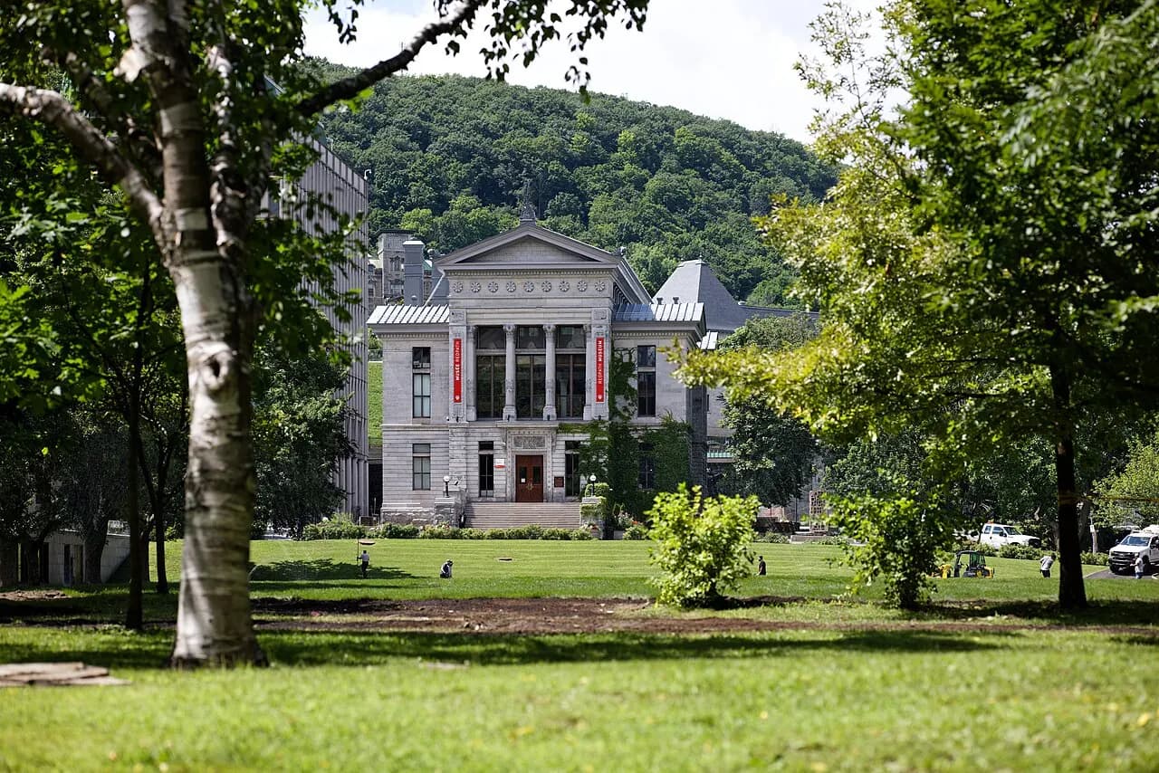 Redpath Museum and Lower Field, McGill University