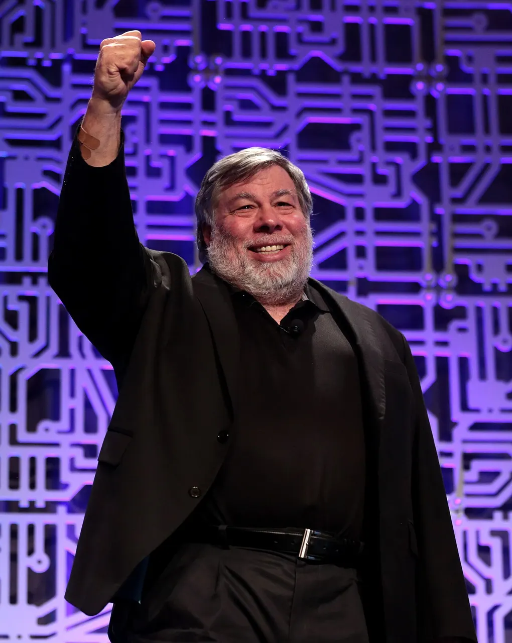 Steve Wozniak speaking at an event in Paradise Valley, Arizona.