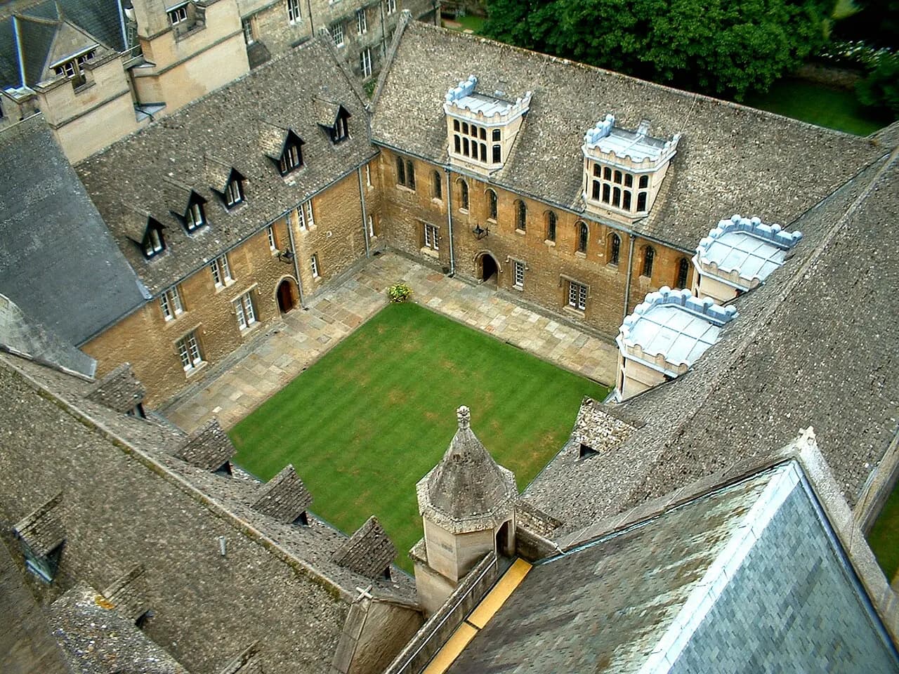 The Mob Quad at Merton College.