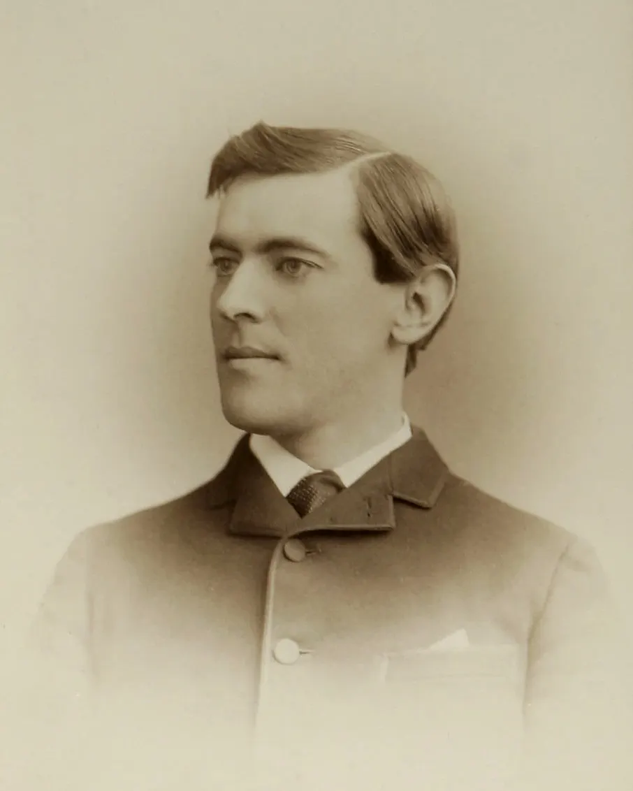 Portrait photograph of Woodrow Wilson