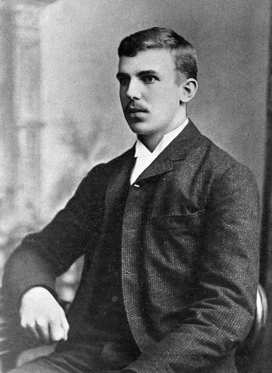 Ernest Rutherford aged 21