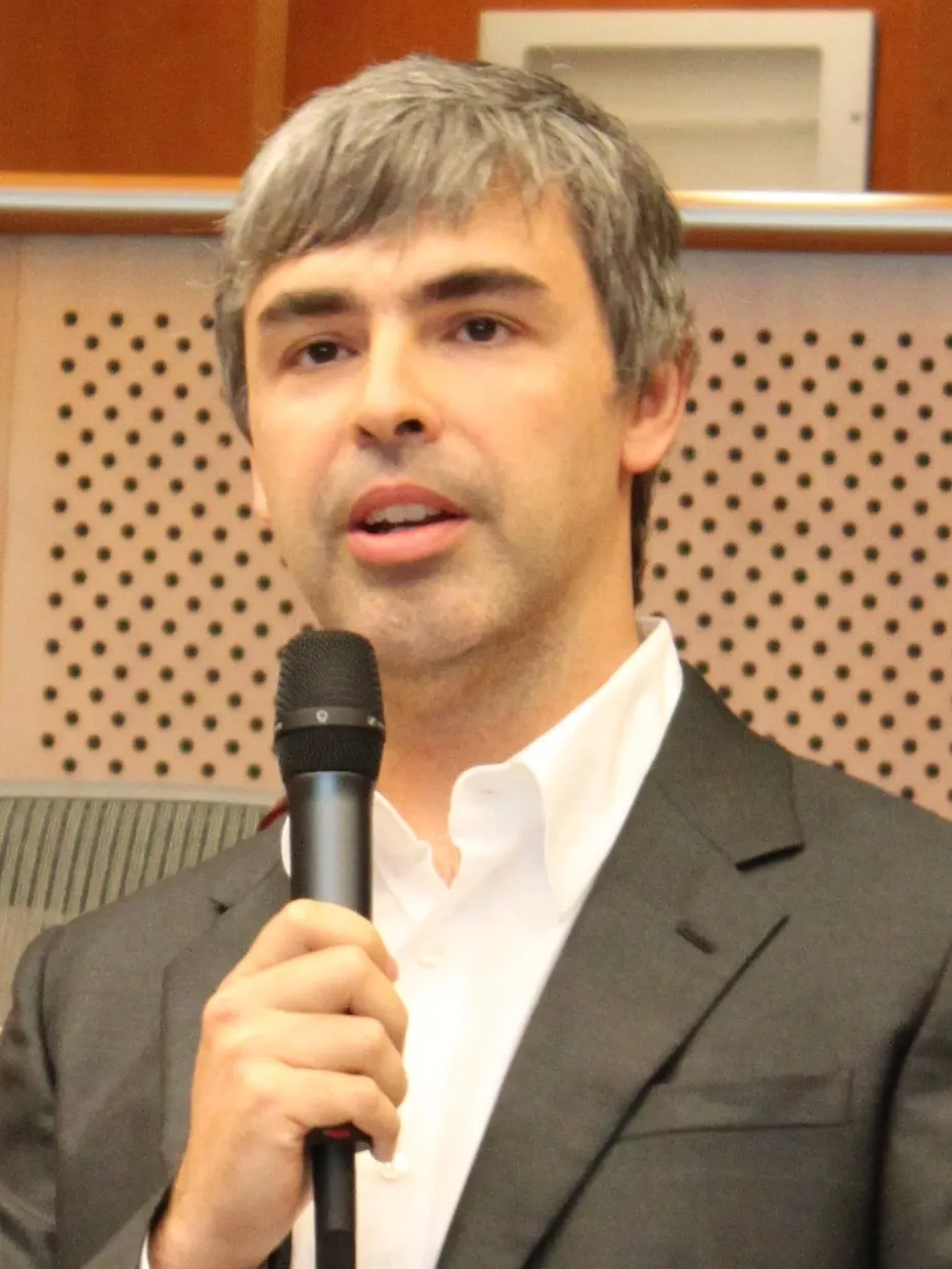 Larry Page, co-founder of Google, in the European Parliament on 17.06.2009