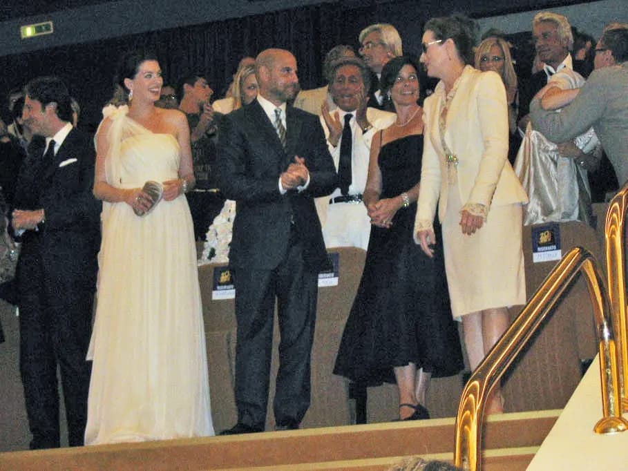 The cast: Anne Hathaway, Stanley Tucci, Meryl StreepThe devil wears Prada