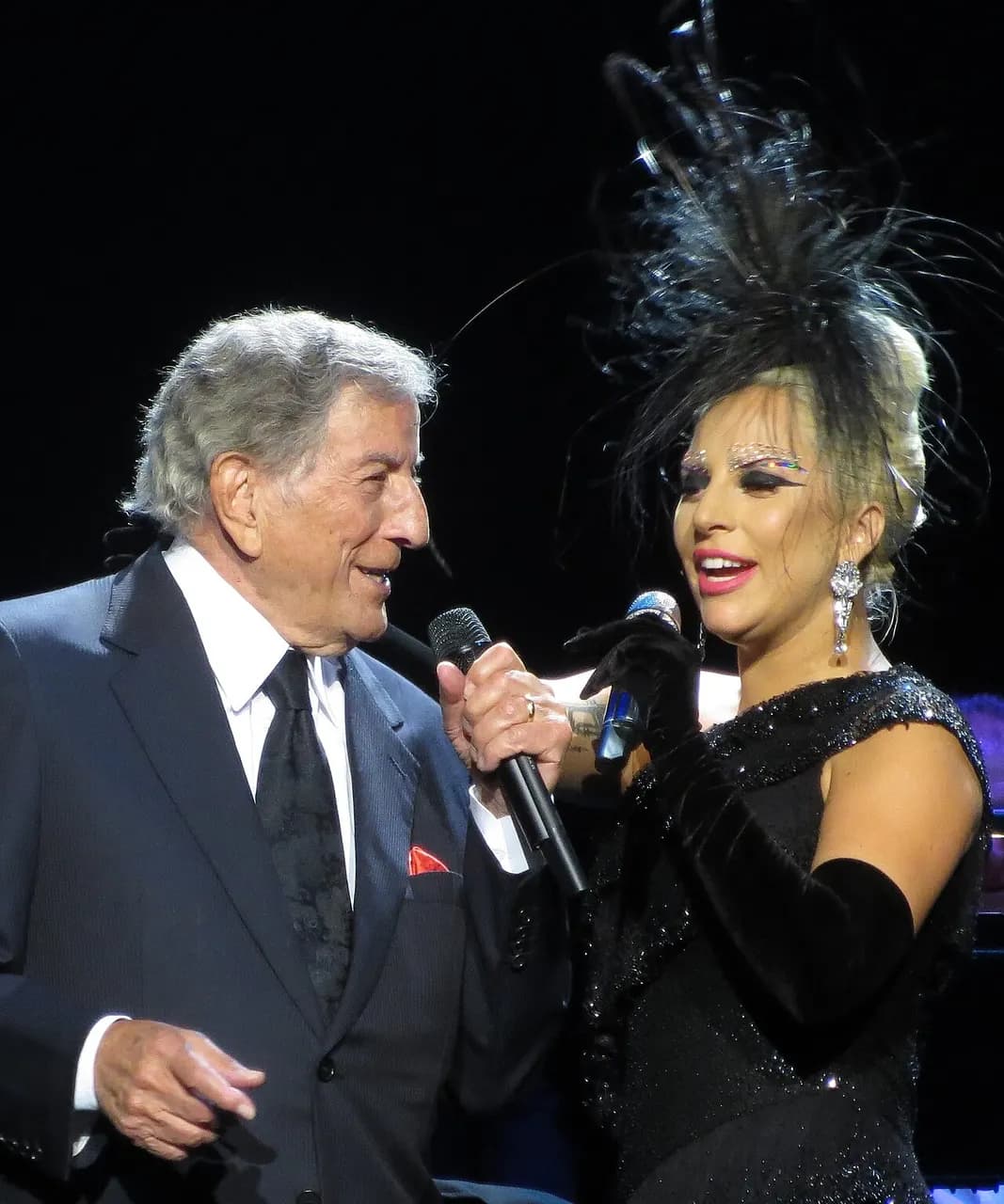 Tony Bennett &amp; Lady GaGa, Cheek to Cheek Tour, London Royal Albert Hall, 8 June 2015.
