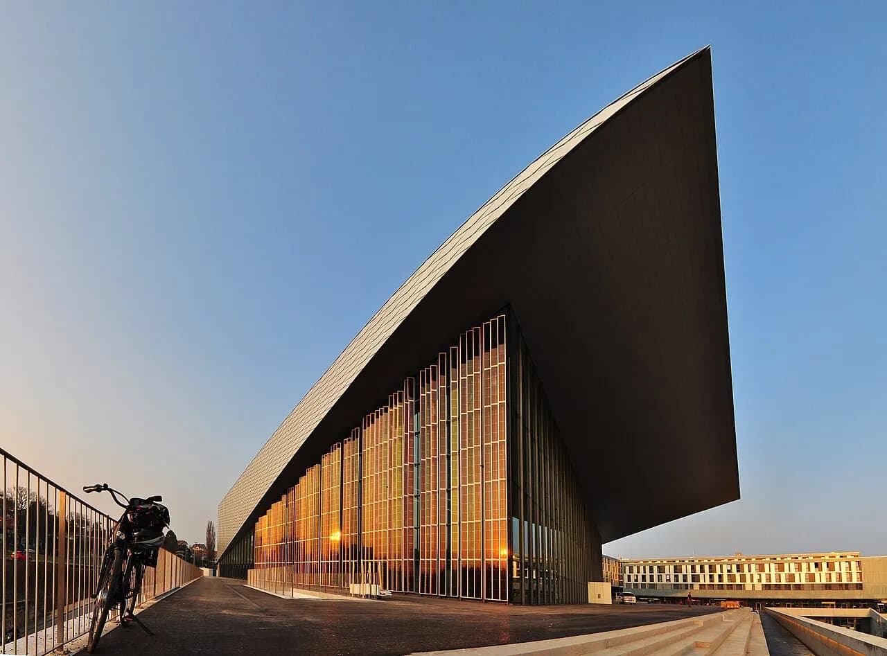 SwissTech Convention Center at EPFL, Lausanne Switzerland