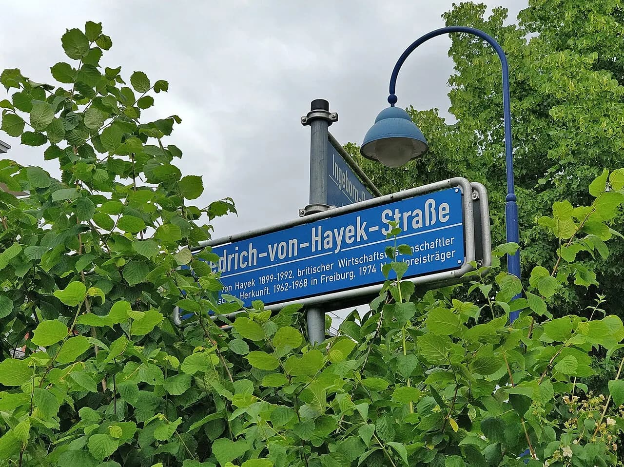 Streetsign in Freiburg im Breisgau, Germany